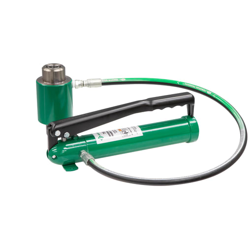 Greenlee Textron - Greenlee 767 13 x 4" Steel Hydraulic Hand Pump