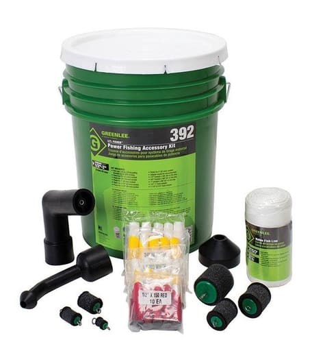Greenlee Textron - Greenlee 392 Blower Power Fishing System Accessory Kit