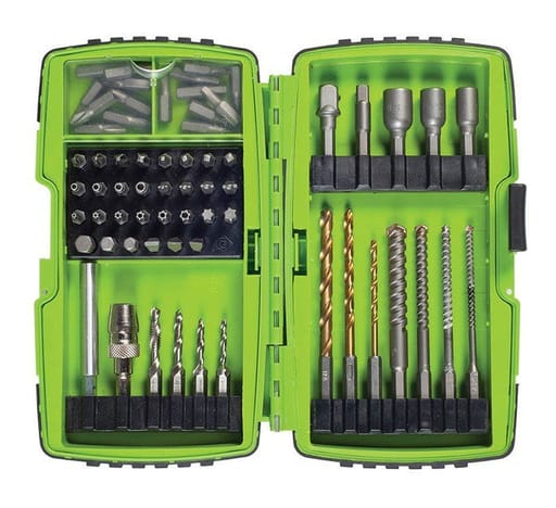 Greenlee Textron - Greenlee DDKIT-1-68 Drill 12.32 x 10.75 x 1.95" Electrician Drill Driver Bit Kit