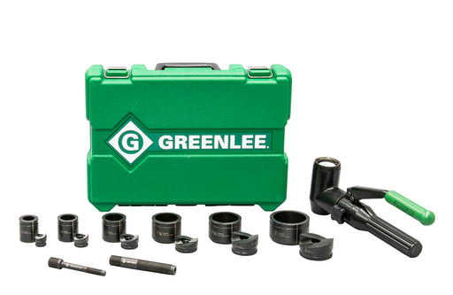 Greenlee Textron - Greenlee 7906SB Hydraulic Knockout Punch Driver Kit
