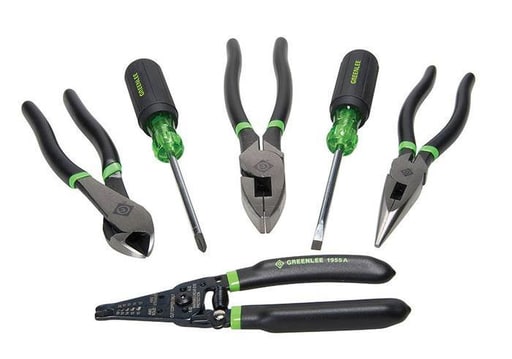 Greenlee Textron - Greenlee 0159-36 6-Piece Hand Tool Kit