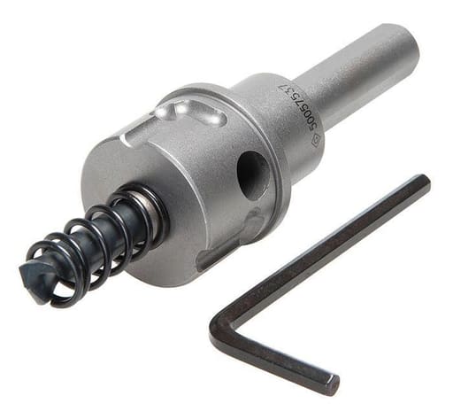 Greenlee Textron - Greenlee 645-022 1/2" Carbide Shank 2-3/8 to 3" Quick Change Hole Cutter Arbor