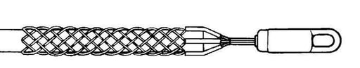 Greenlee Textron - Greenlee 31006 42" Galvanized Steel Swivel/Rotating Eye Double Weave Conduit Pulling Grip