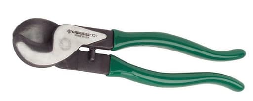 Greenlee Textron - Greenlee 727 10-3/4" 2/0 AWG Copper Shearing Cable Cutter