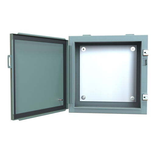 Hammond Mfg - HMND 1418G8 NEMA12 PNL ENCL 16X16X8