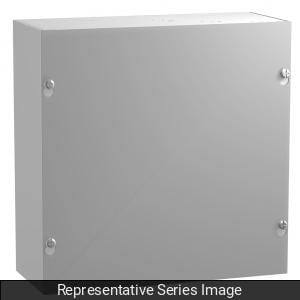 Hammond Mfg - Hammond Manufacturing CS12126 12 x 12 x 6 Inch Screw Cover Junction Box without Knockout