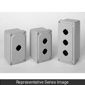 Hammond Mfg - HMND PJ744P1 7X4X4 1 HOLE PBUTTON