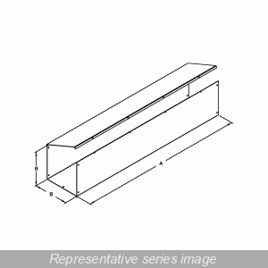 Hammond Mfg - HMND CWST1036NK STRAIGHT SECTION 10
