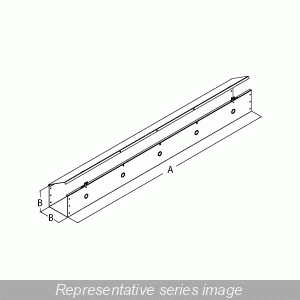 Hammond Mfg - HMND CWST660 STRAIGHT SECTION KO 6X