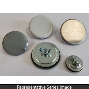 Hammond Mfg - Hammond Manufacturing HP350 3.5 Inch Conduit Gray Steel Oiltight Enclosure Hole Plug