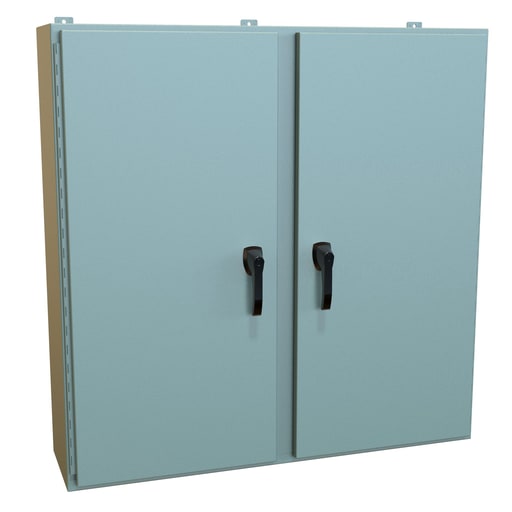 Hammond Mfg - HMND HN4WM484812GY N4,12 WALLMT48X4
