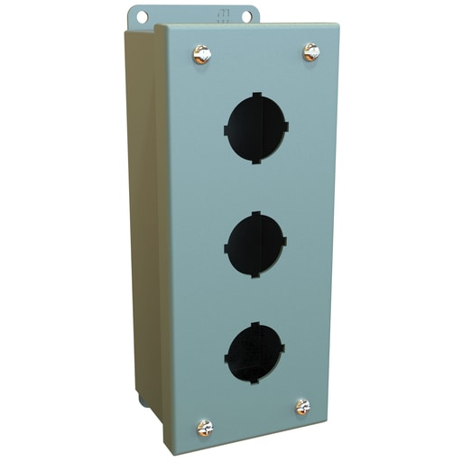 Hammond Mfg - HMND 1435C NEMA12 P-BTN ENCL 8 .0 X
