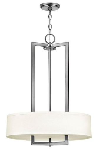 Hinkley Lighting - HINK 3203AN 3LT PENDANT CHANDELIER HAMPTON
