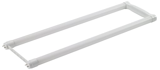 Keystone Technologies - KSTN KT-LED18T8-U6GC-840-D LED TUBE DIRECT DRIVE 18W T8 120-277V U-BEND 4000K SHATTERPROOF COATED GLASS
