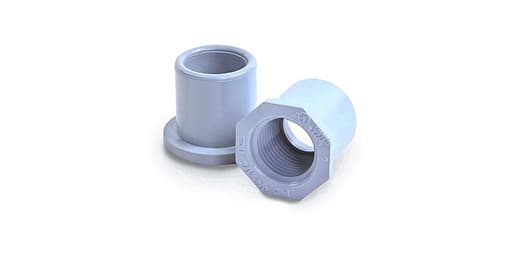 Multi Fittings / Kralo - MULTIFIT 078368 4"x3 1/2" PVC RED.