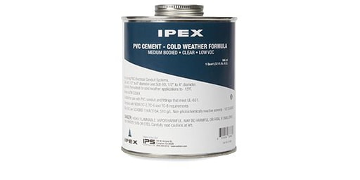 Ipex USA, LLC - Ipex 078503 (CWC10) Cold Weather PVC Solvent Cement - Pint