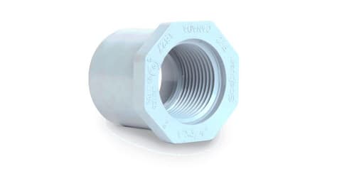 Ipex USA, LLC - Ipex / Scepter 077316 (1827) 1" x 3/4" PVC Threaded Reducer Bushing (Spigot x Thread)