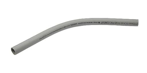 Multi Fittings / Kralo - IPX 068889 4"x45Dx48R PVC SWEEP SPx