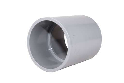 Multi Fittings / Kralo - IPEX 078066 3 x 4.8 Inch PVC Conduit Long Line Coupling