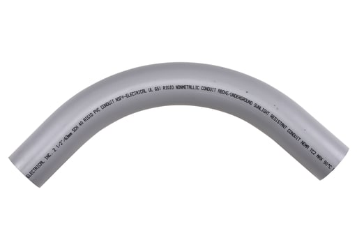 Multi Fittings / Kralo - MULTIFIT 078546 2 1/2"x90D PVC STD