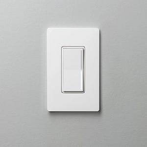 Lutron - Lutron STCL-153PH-WH Sunnata LED+ Touch Dimmer,for LED, CFL, Incandescent & Halogen Lamps, White