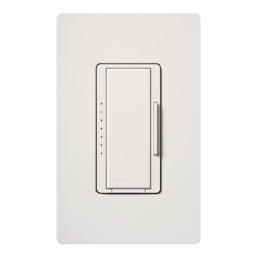 Lutron - Lutron MA-600-WH Multi-Location 600W Incandescent/Halogen MAESTRO Digital Fade Dimmer - White