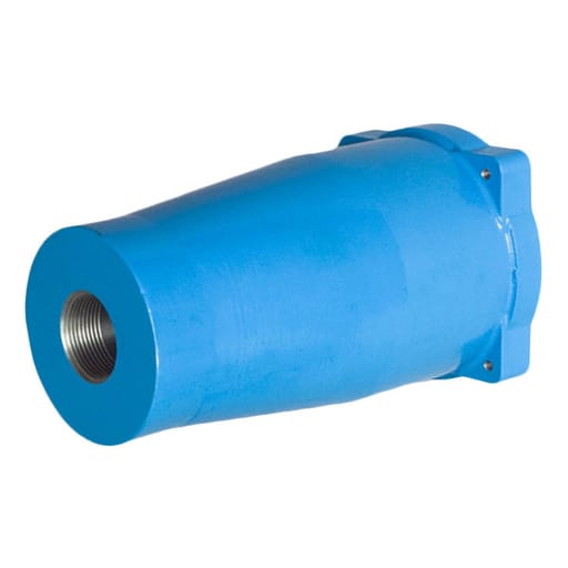 Meltric - Meltric 596P0N25 Handle Metal, Aluminum, Blue, Size 6