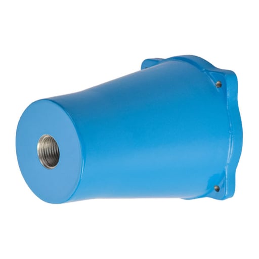 Meltric - Meltric 594P0N12 Handle Metal, Aluminum painted, Blue, Size 4