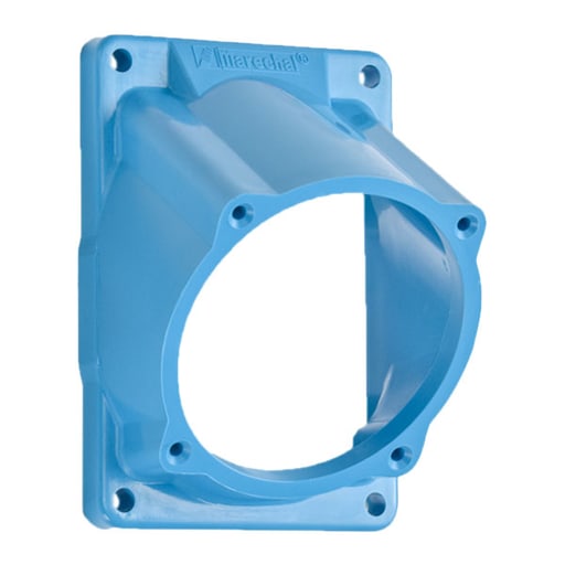 Meltric - Meltric 513M3 Angle adapter Poly, Blue, Size 3