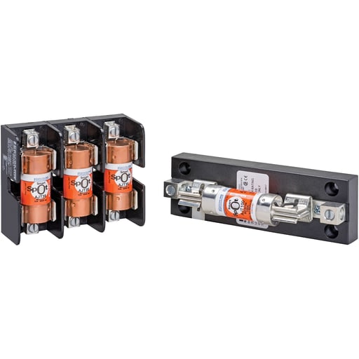 Ferraz Shawmut - Mersen 60328SJ 3-Pole 30 Amp 600 VAC/VDC Class J Fuse Block