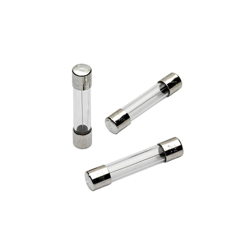 Ferraz Shawmut - Mersen GGC6 250v 6amp Fast-Acting Glass-Body Fuse - 1/4in x 1-1/4in