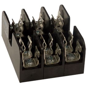 Ferraz Shawmut - Mersen 30313 600v 30amp 3-Pole Midget Fuse Block