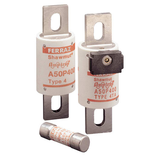 Ferraz Shawmut - Mersen A50P350-4 38.1 x 110 mm 350 Amp 500 Volt Semiconductor Protection Fuse