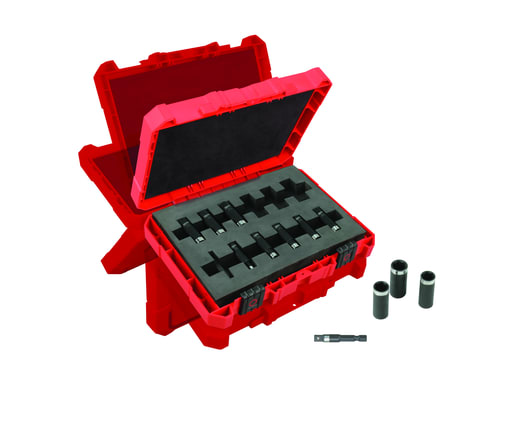 Milwaukee Tool - Milwaukee 49-66-4301 SHOCKWAVE™ 1/4" Deep Well Socket Set (12 PC)