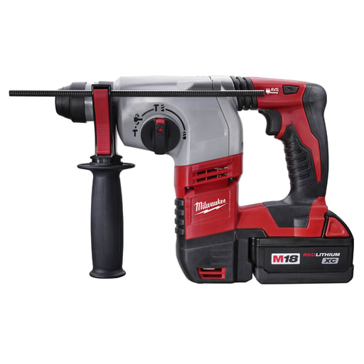 Milwaukee Tool - Milwaukee 2605-22 M18™ Cordless Lithium-Ion Battery 7/8" SDS-Plus Rotary Hammer Kit