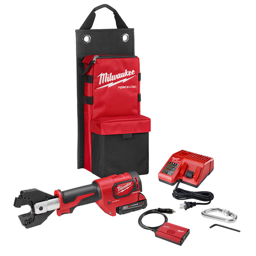 Milwaukee Tool - Milwaukee 2672-21F M18 Force Logic™ Cable Cutter Kit w/Fine Stranded Wire Jaw