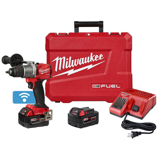 Milwaukee Tool - Milwaukee 2806-22 M18™ FUEL™ 1/2" Hammer Drill with One Key™ Kit