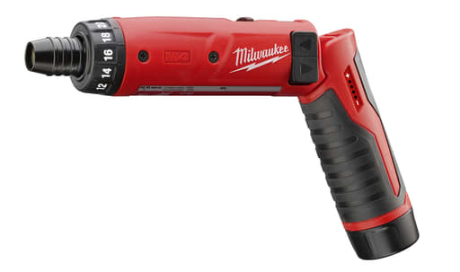 Milwaukee Tool - Milwaukee 2101-21 M4™ 1/4" Cordless Hex Screwdriver Kit w/Battery & Charger