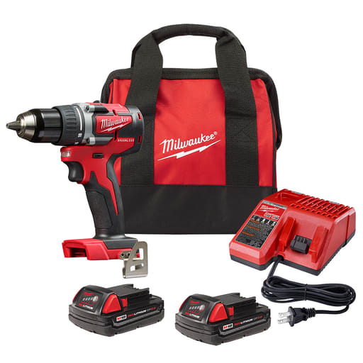 Milwaukee Tool - Milwaukee 2801-22CT M18™ Compact Brushless 1/2" Drill CP&nbsp;Kit
