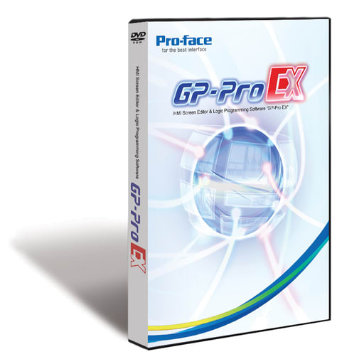 Pro-Face - XYC EX-ED-V40 GP-PRO EX V4.0 PROGRAMMING SOFTWARE, DOWNLOAD VERSION, SINGLE LICENSE