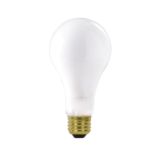 Satco Products, Incorporated - Satco S3945 150 Watt A21 Incandescent; Frost; 750 Average rated hours; 2670 Lumens; Medium base; 120 Volt