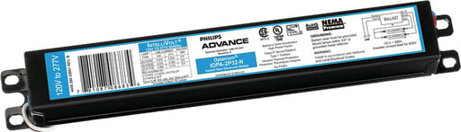 Advance Transformer - Advance IOPA4P32N35I 120 to 277 VAC 50/60 Hz 32 W 4-Lamp T8 Electronic Ballast