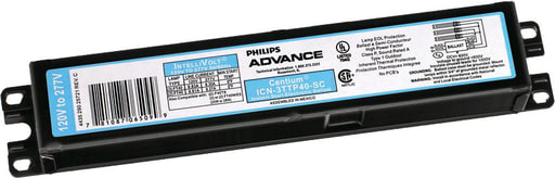 Advance Transformer - Philips Advance ICN-2TTP40-SC-35I Centium Instant Start Electronic Fluorescent Ballast. For 40W FT5 Lamps