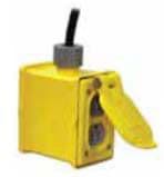 Hubbell Wiring Device - Hubbell HBL45123R 45 Foot 15 Amp 125 VAC NEMA 5-15R Industrial Power Cord Reel