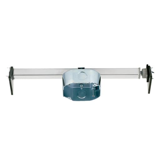 Westinghouse Lighting Corp. - Westinghouse 0110000 Saf-T-Brace® Dual Mount Light Fixture / Ceiling Fan Box Support, New/Retrofit, 15.5in³