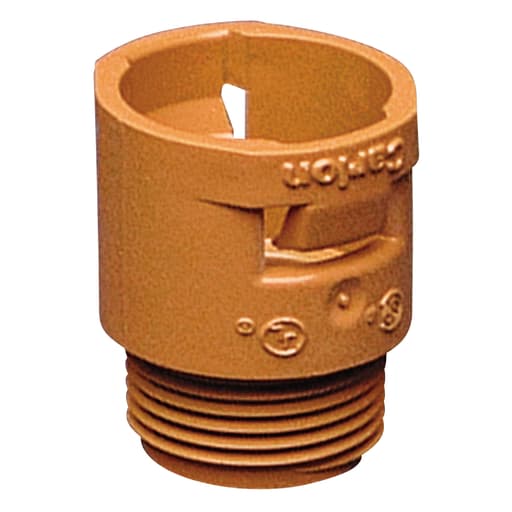 Thomas & Betts Co - Carlon SCA243F 1" Non-Metallic Flexible Raceway Quick-Connect Threaded Adapter