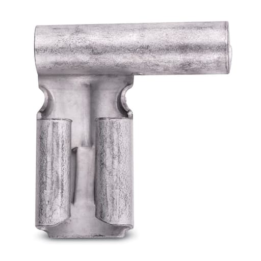 Thomas & Betts Co - Thomas & Betts B14-250A Non-Insulated 90deg Flag Female Disconnect - 16-14, .250x.032tab