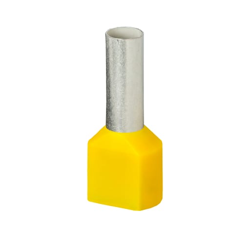 Thomas & Betts Co - Thomas & Betts F8011 2 x 10 AWG 2 x 6.00 mm Conductor Range Nylon Insulated Twin Ferrule