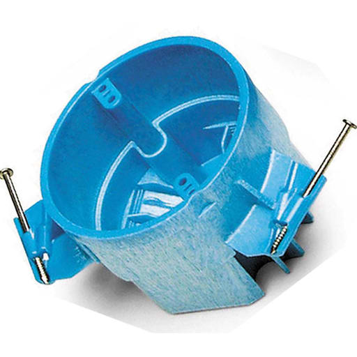 Thomas & Betts Co - Carlon BH525A-UPC 4" 25cu.in Non-Metallic Round Ceiling Box, Nail-On