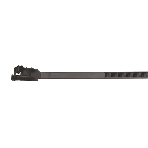 Thomas & Betts Co - Thomas & Betts TY5409 19 Inch 200 lb Ultraviolet Black Lashing Cable Tie